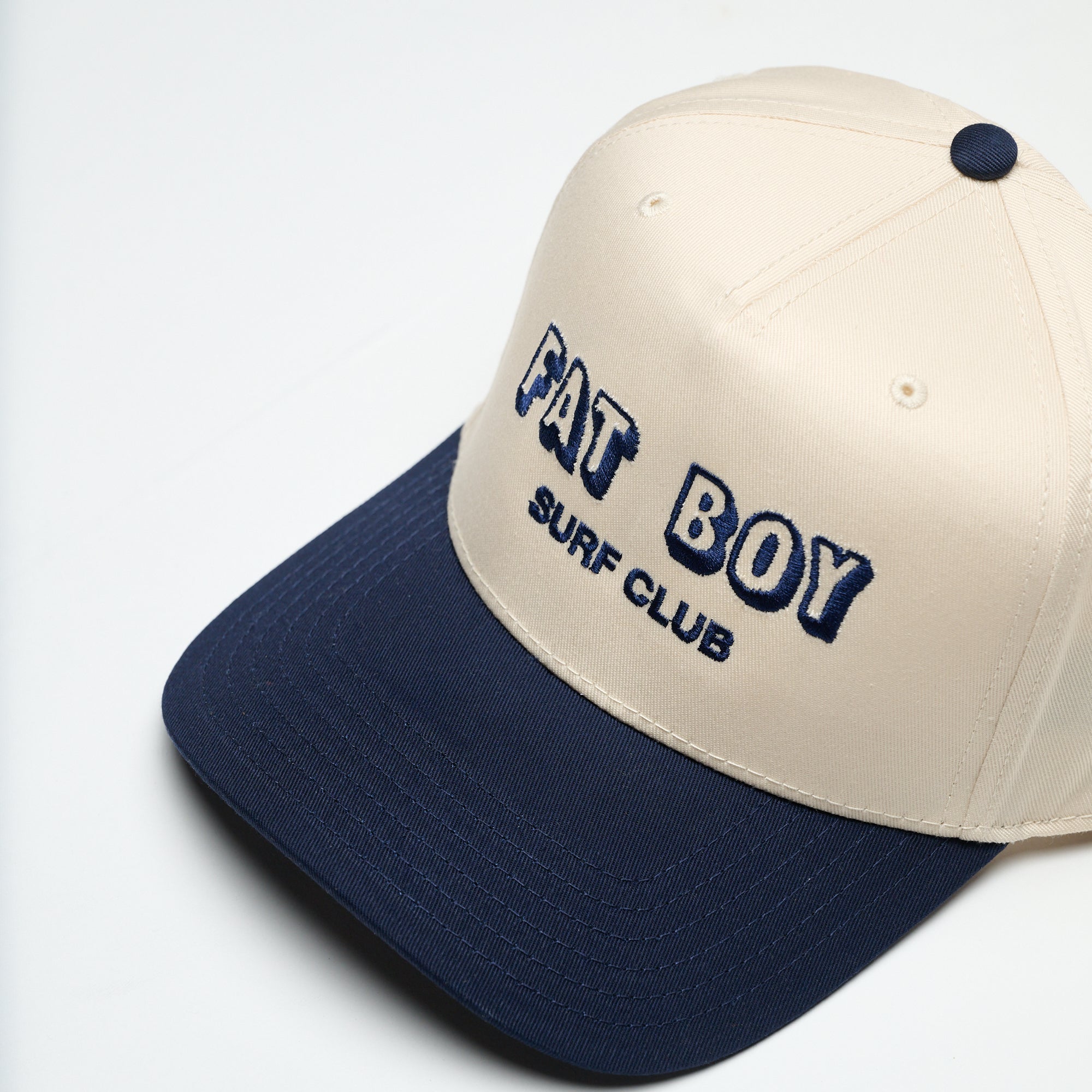 FBSC Coastal Canvas Hat - Navy &amp; Natural