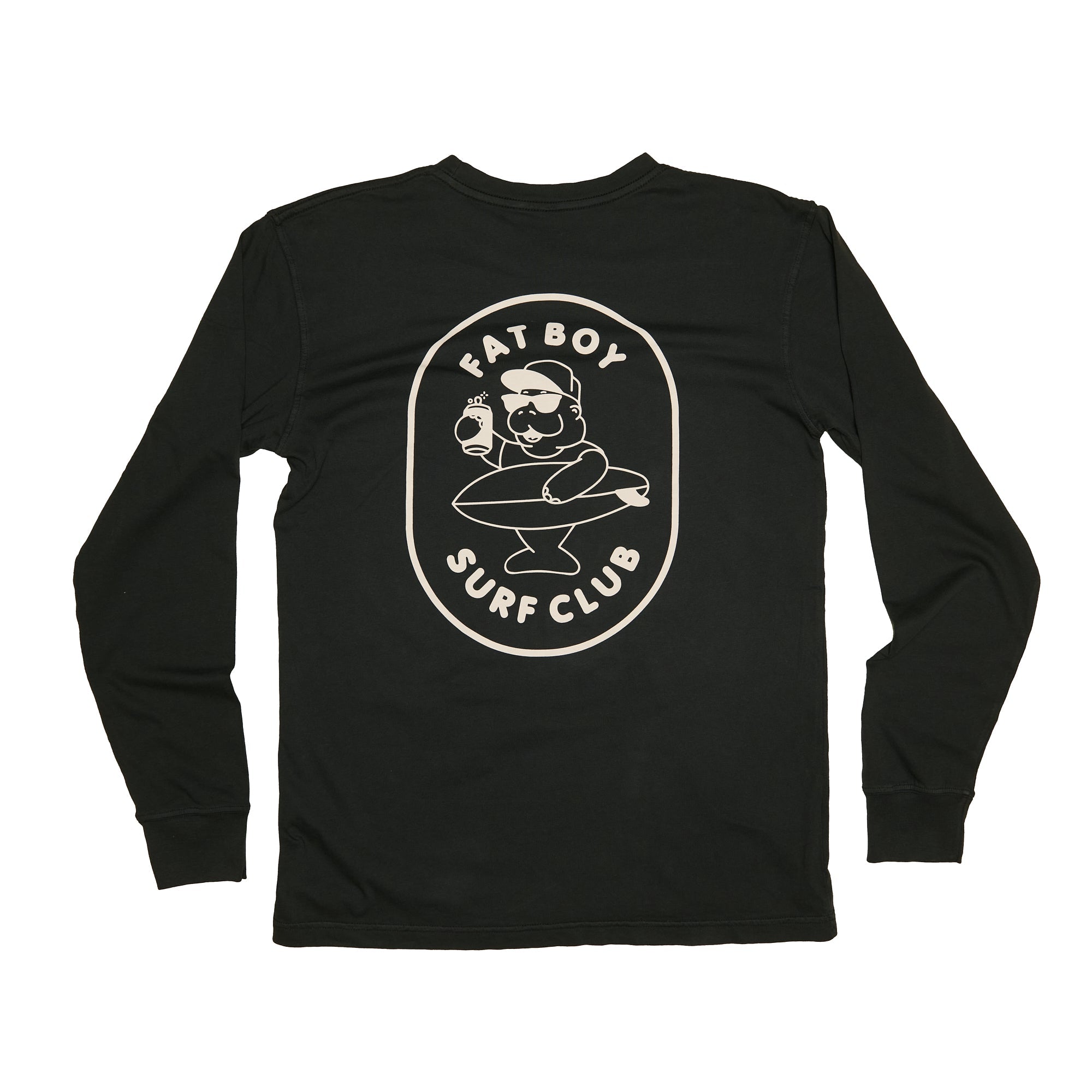 Hose Water Long Sleeve Tee - Pirate Black