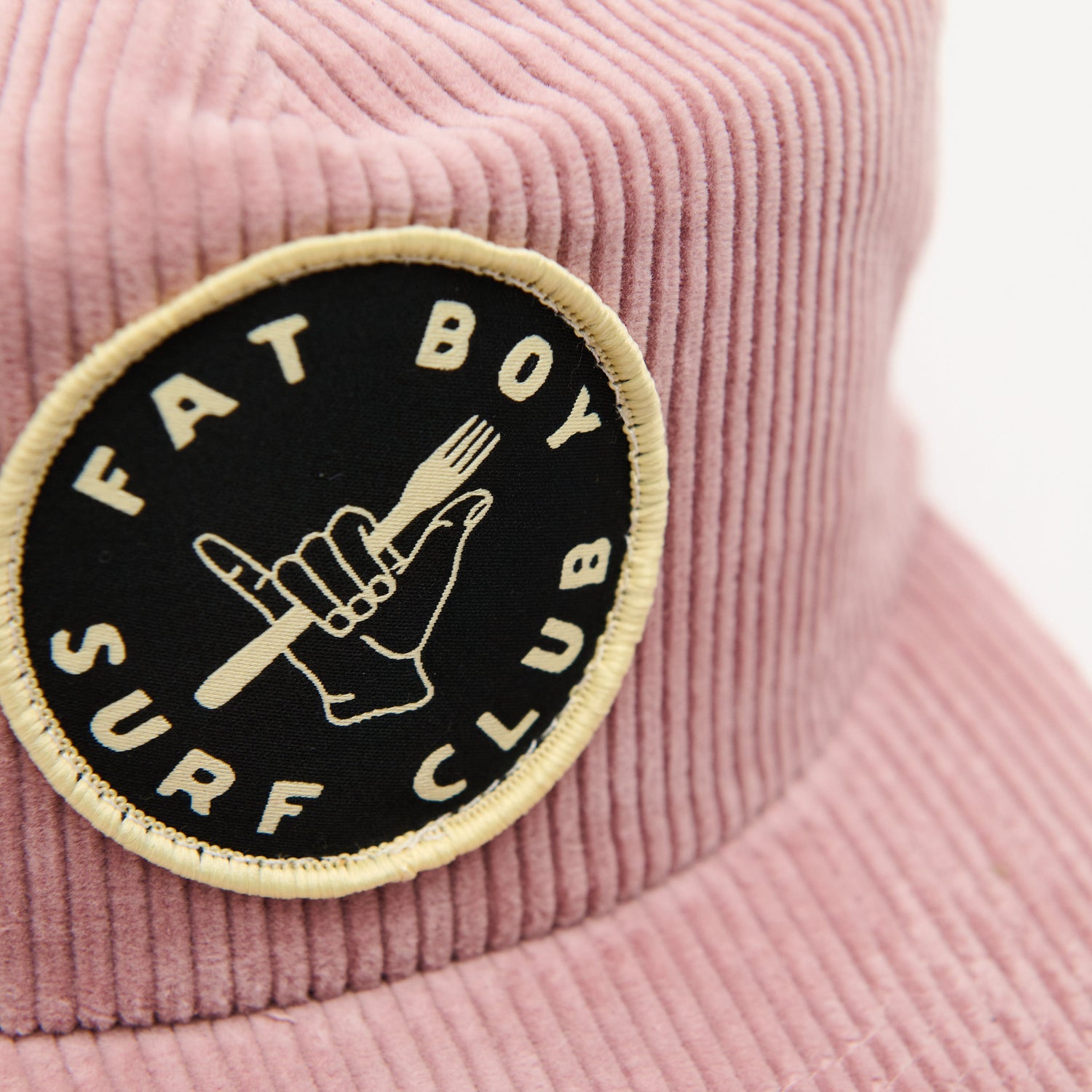 Shaka Fork Corduroy Surf Hat - Rose