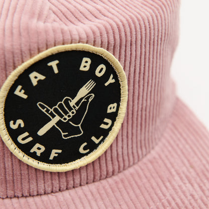 Shaka Fork Corduroy Surf Hat - Rose