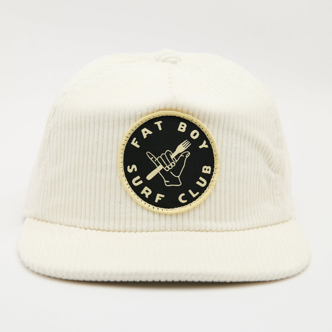 Shaka Fork Corduroy Surf Hat - Bone