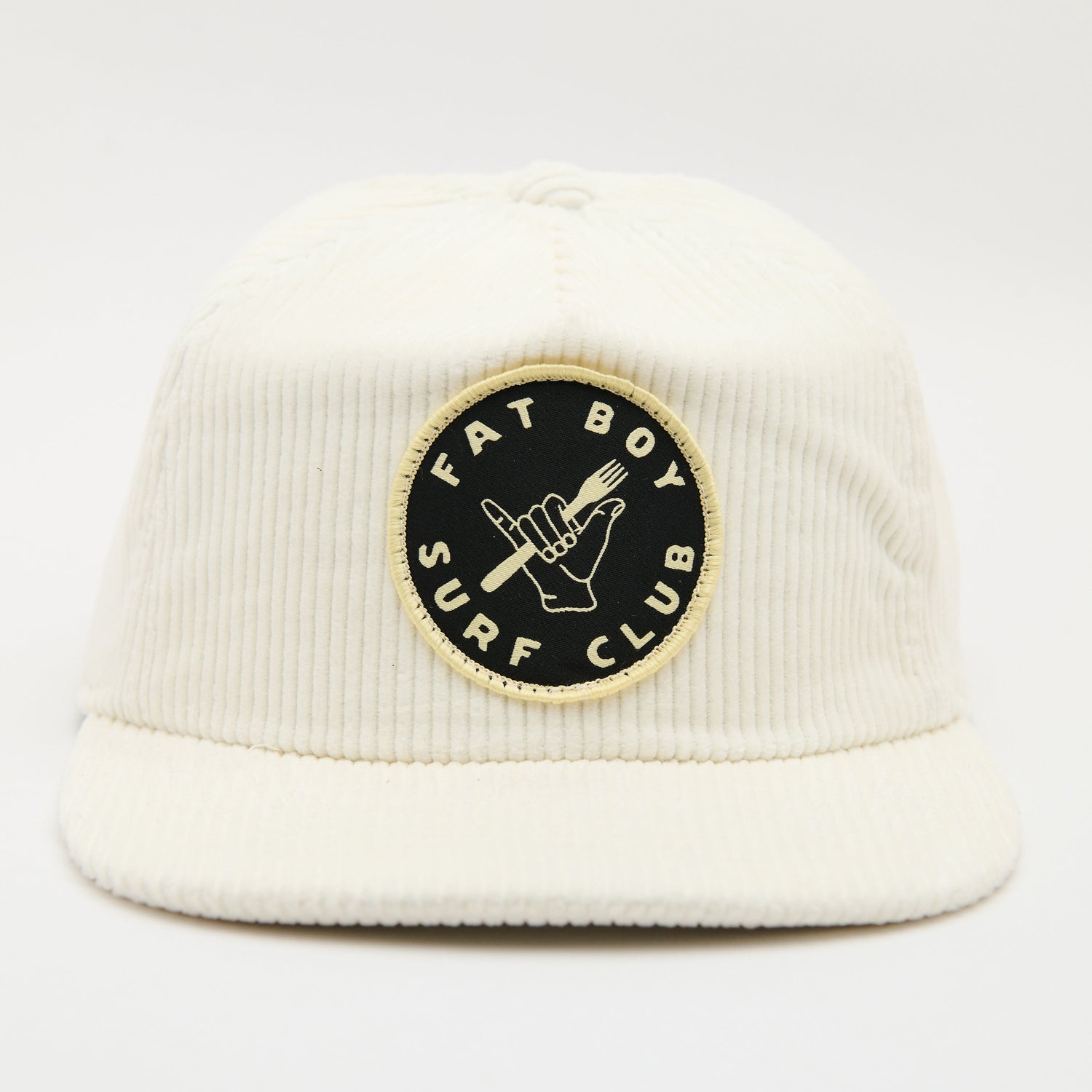 Shaka Fork Corduroy Surf Hat - Bone