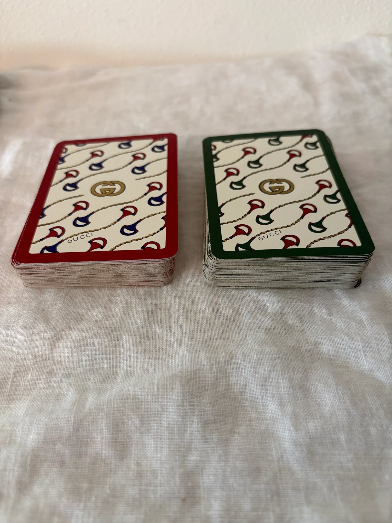 GUCCI 1980’s Vintage Poker Playing Cards in Box
