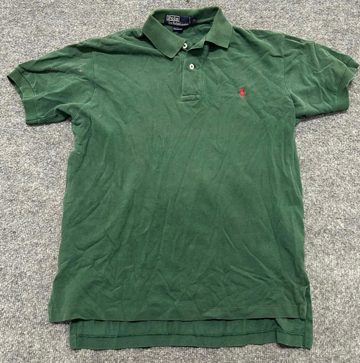 90’s Ralph Lauren Green Polo Shirt