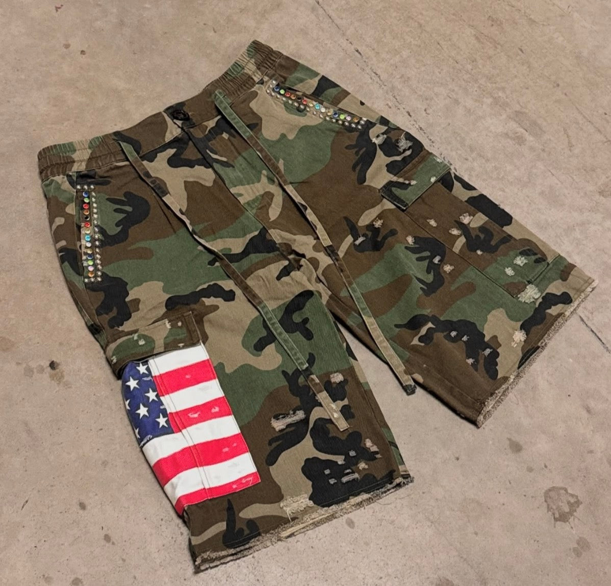Brainwashed Camo Shorts