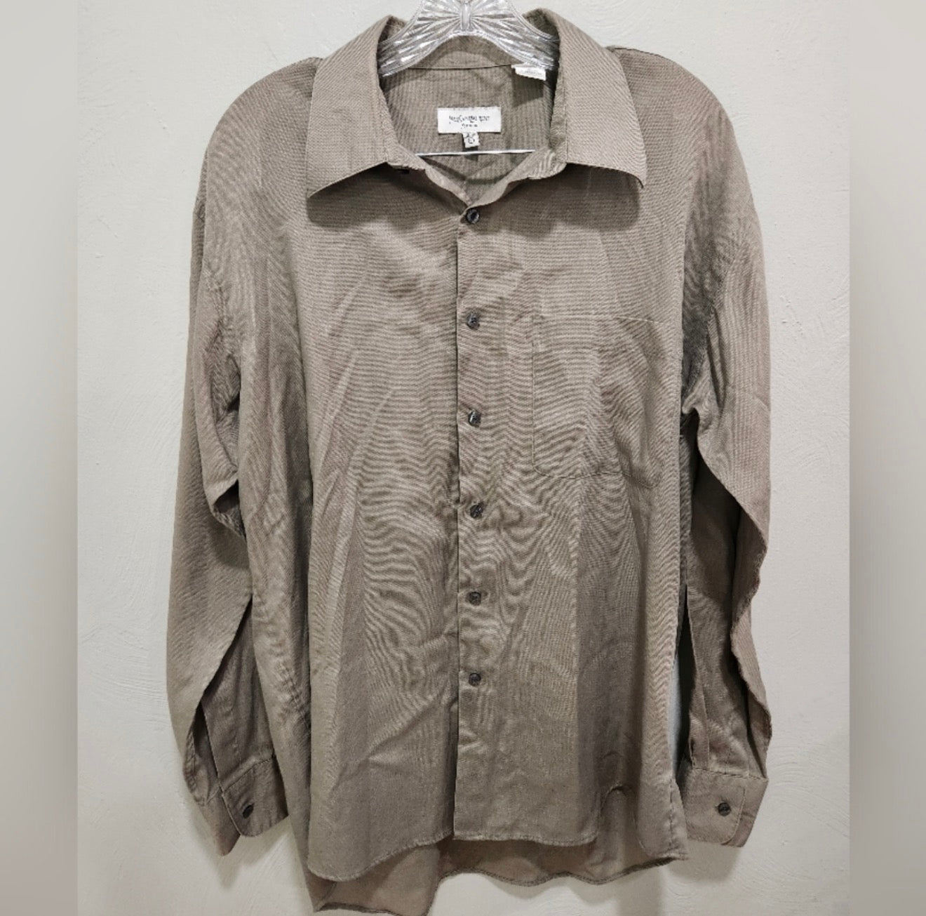 1990’s YSL Grey Dress Shirt