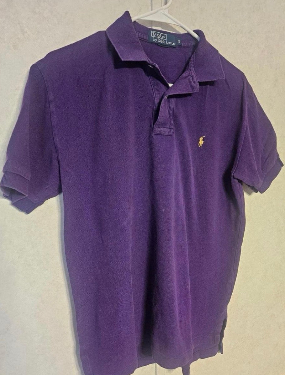90’s Ralph Lauren Purple Polo