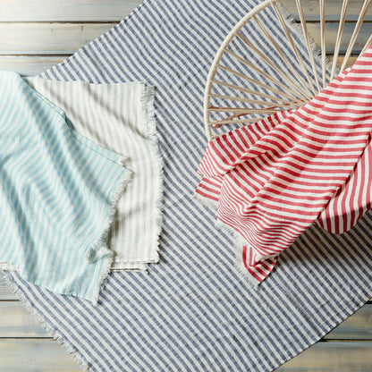 Holbox Linen Beach Blanket