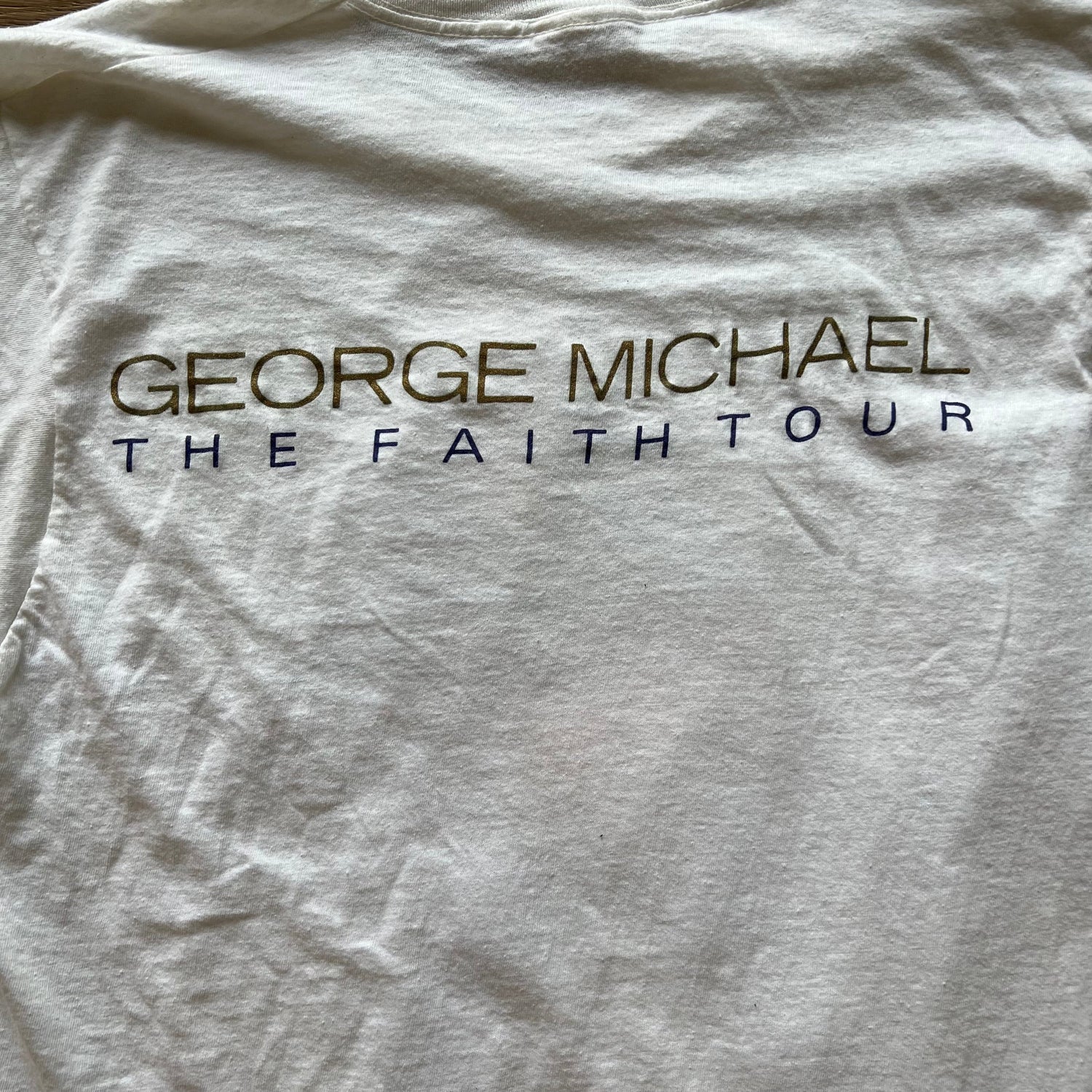 1988 George Michael "Faith" Tour Vintage Band Tee Shirt