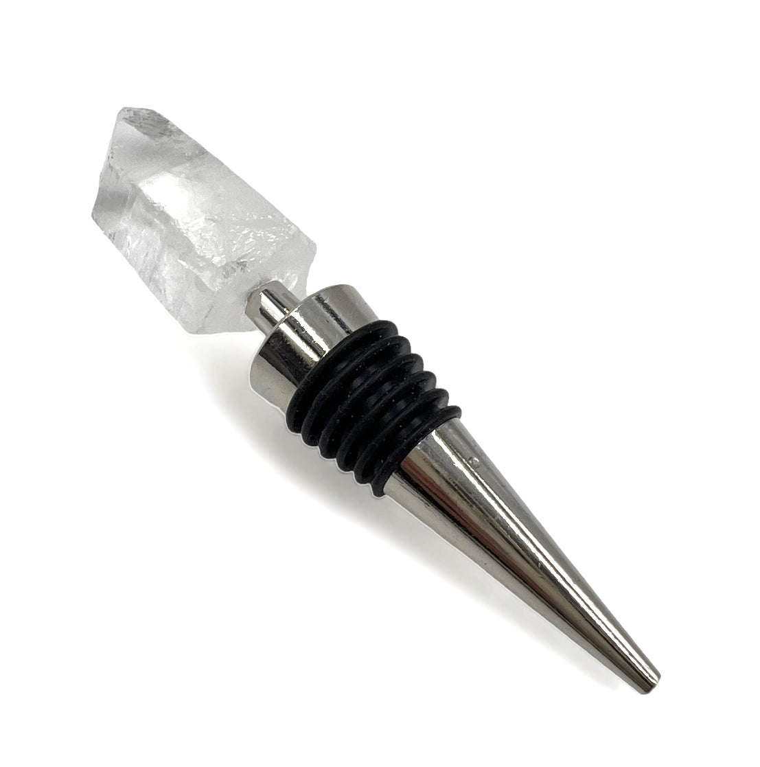 Crystal Wine Bottle Stoppers – Assorted Gemstones