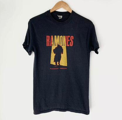 1981 Ramones &quot;Pleasant Dreams&quot; Vintage Band Promo Punk Tee Shirt