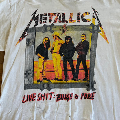 1994 Metallica Summer Tour Vintage Band Tee Shirt