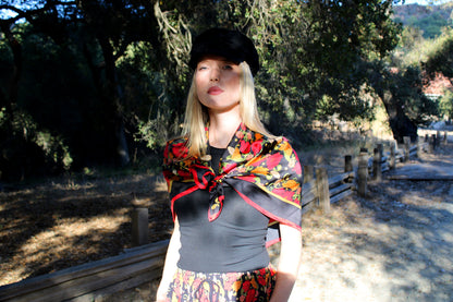 Henelle Large Silk Scarf