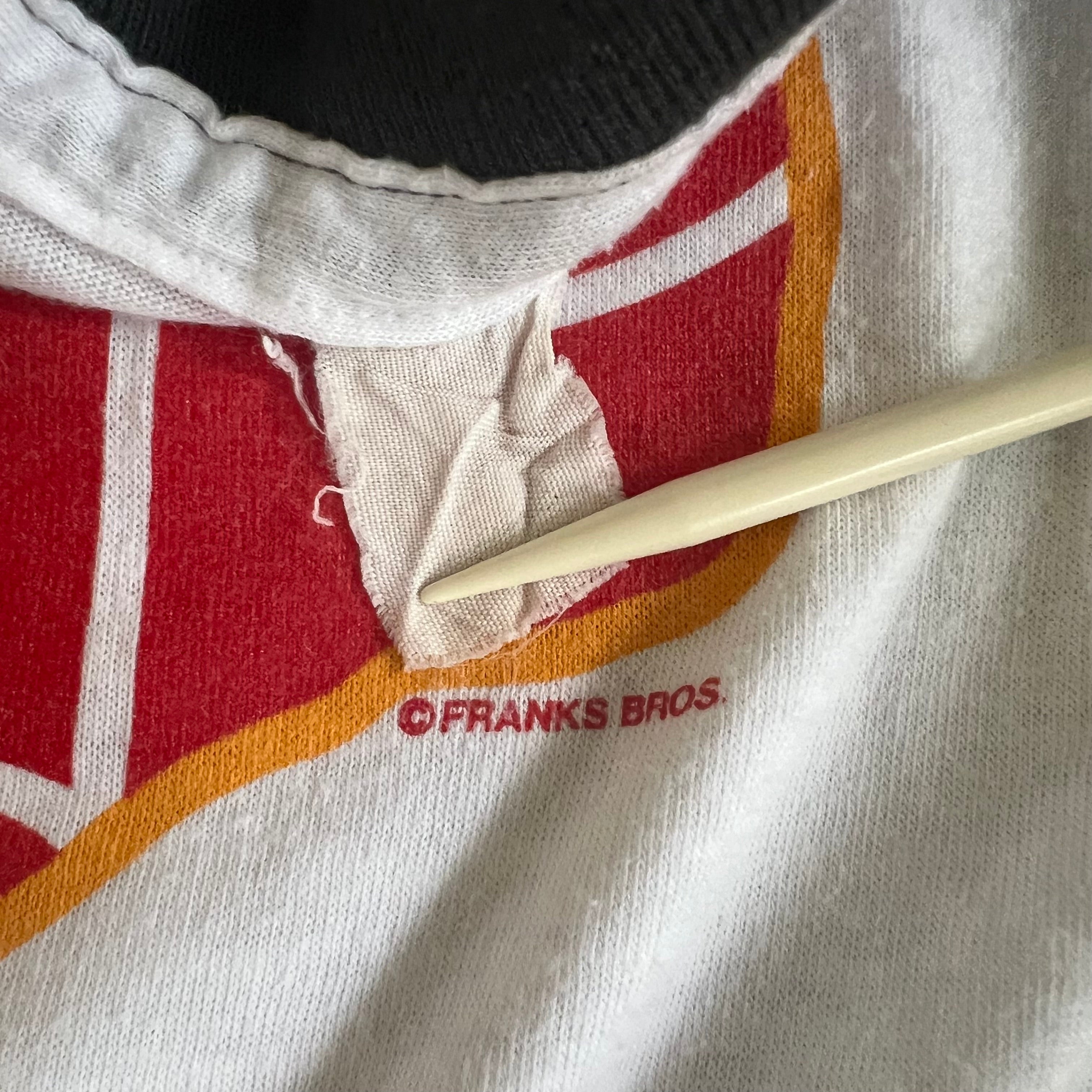 1984 Willie Nelson Vintage Band Tour Tee Shirt