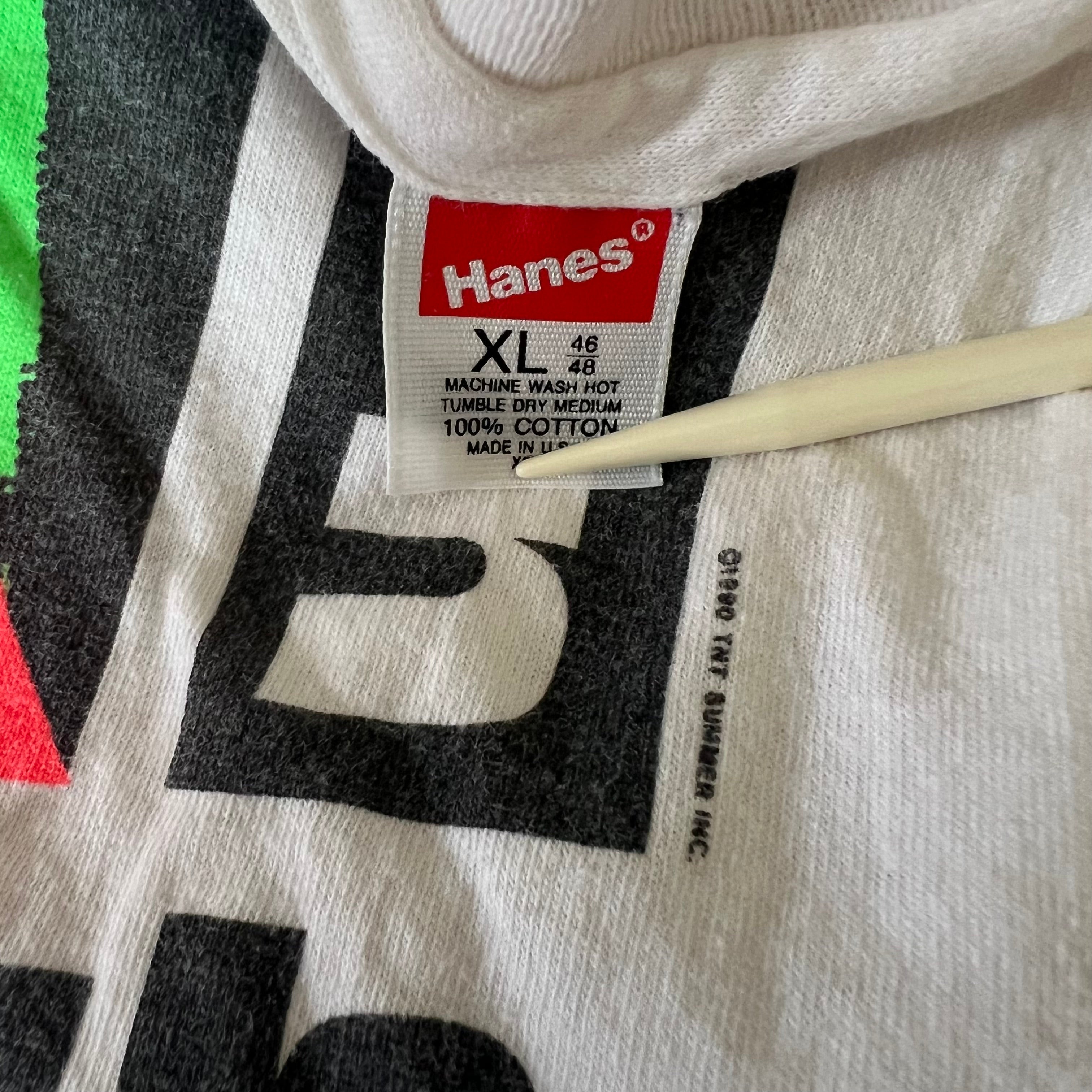 1990 Ramones, Deborah Harry, Tom Tom Club &quot;Escape From New York&quot; Tour Vintage Band Tee Shirt