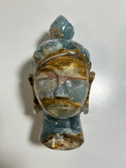 Blue Onyx Buddha from Argentina