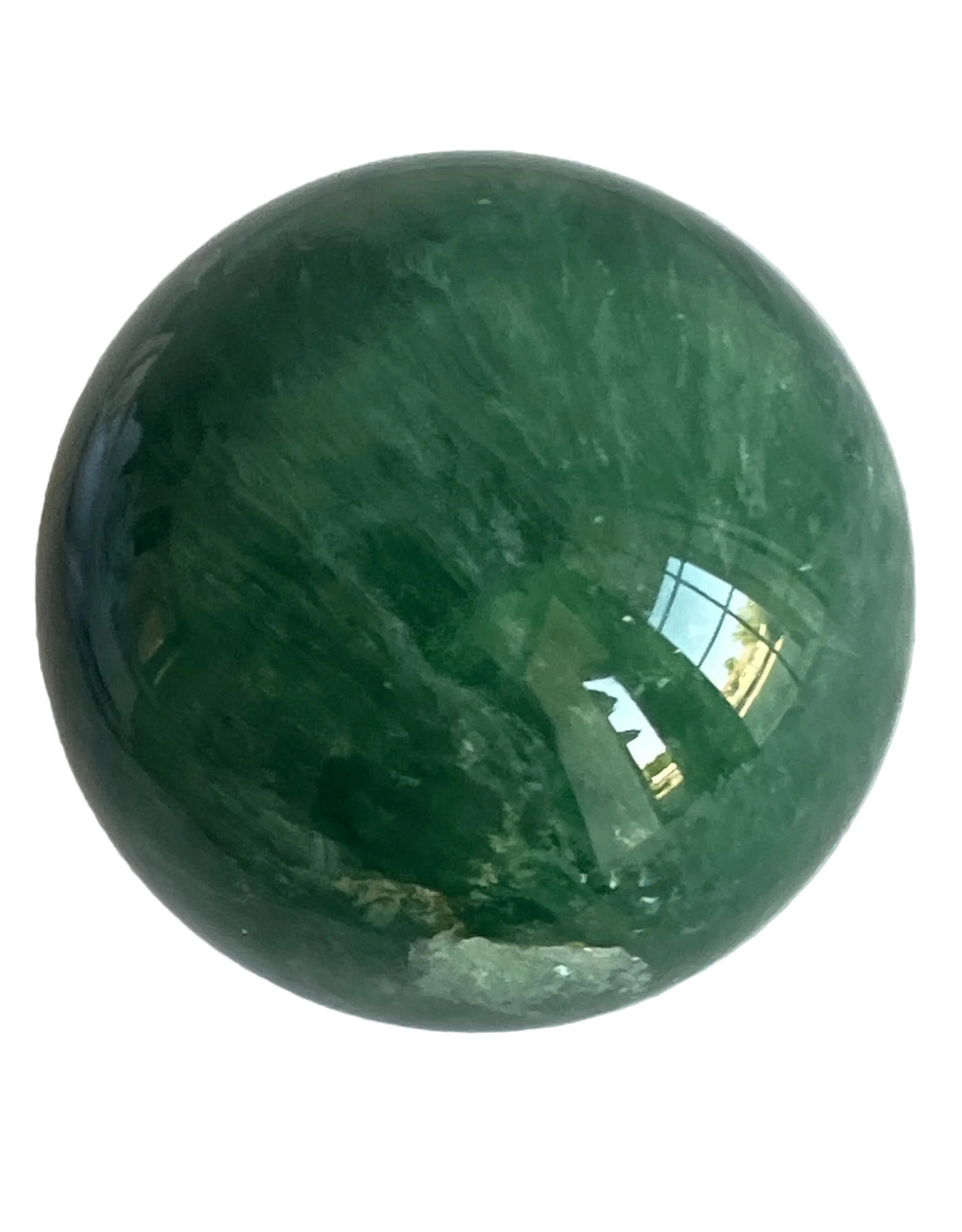 Green Fluorite Sphere