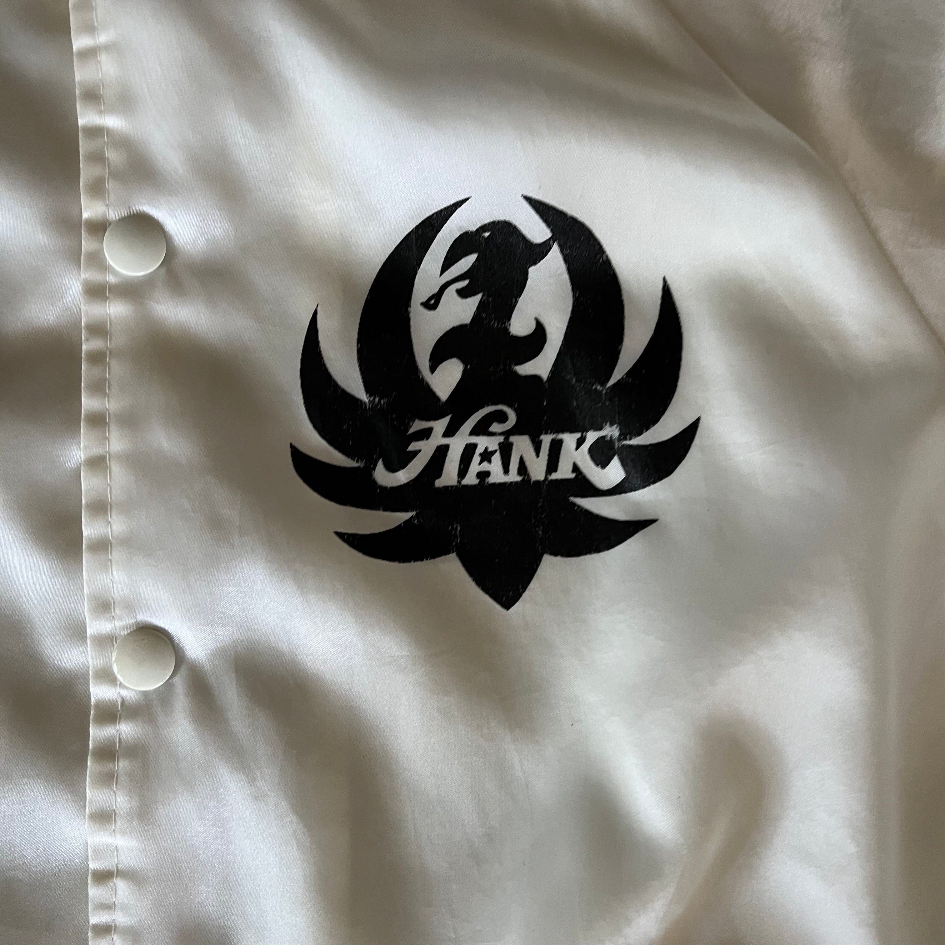 1980s Hank Williams Jr. Vintage Tour Country Music Satin Jacket