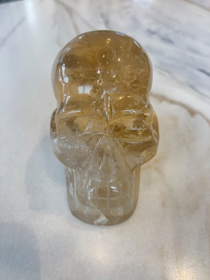 Citrine Skull