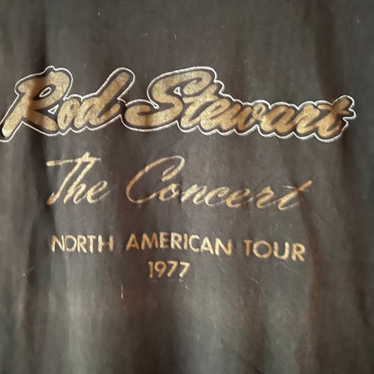 1977 Rod Stewart Vintage Tour Tee Shirt