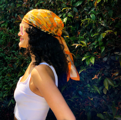 Henelle Large Silk Scarf