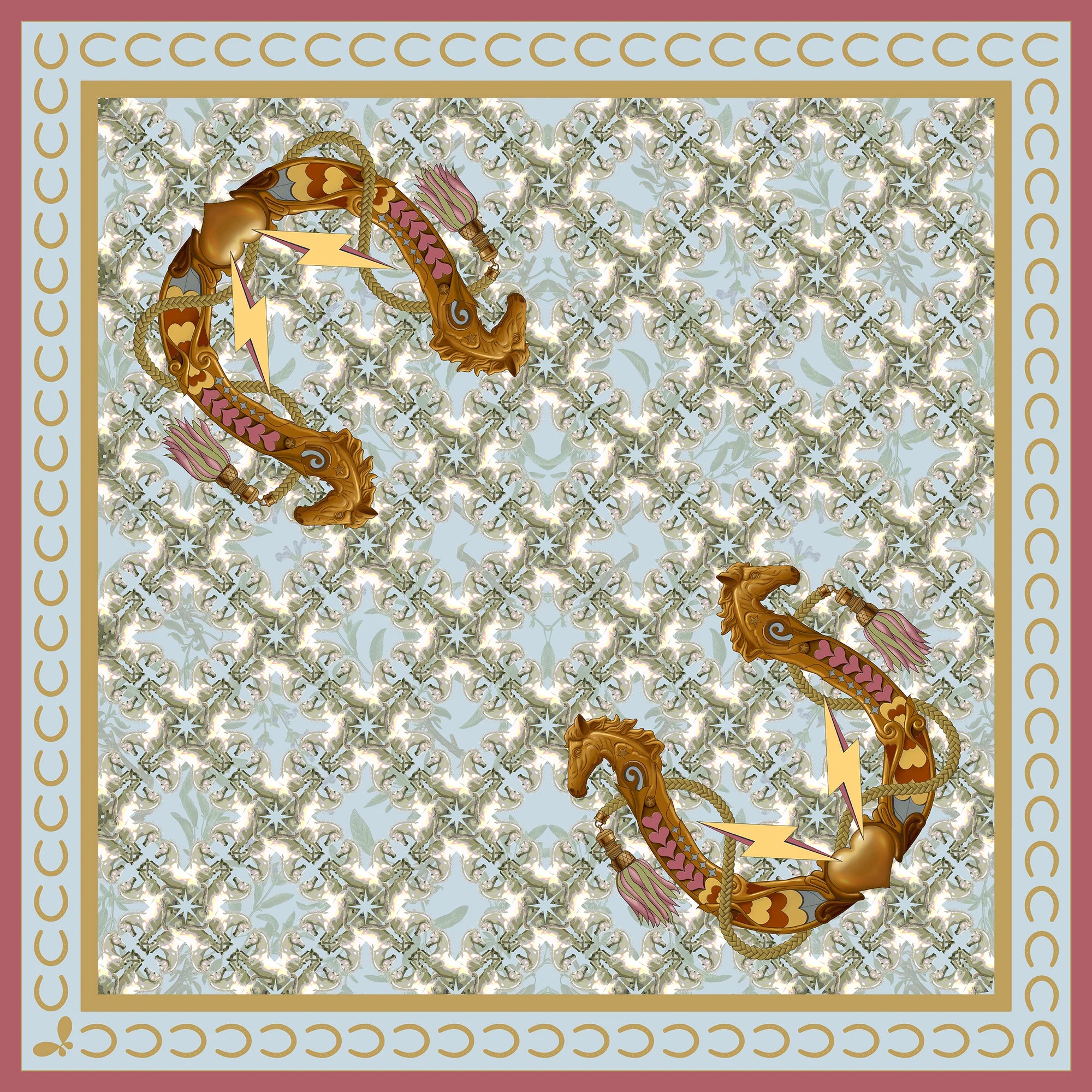 Henelle Large Silk Scarf