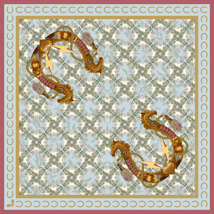 Henelle Large Silk Scarf