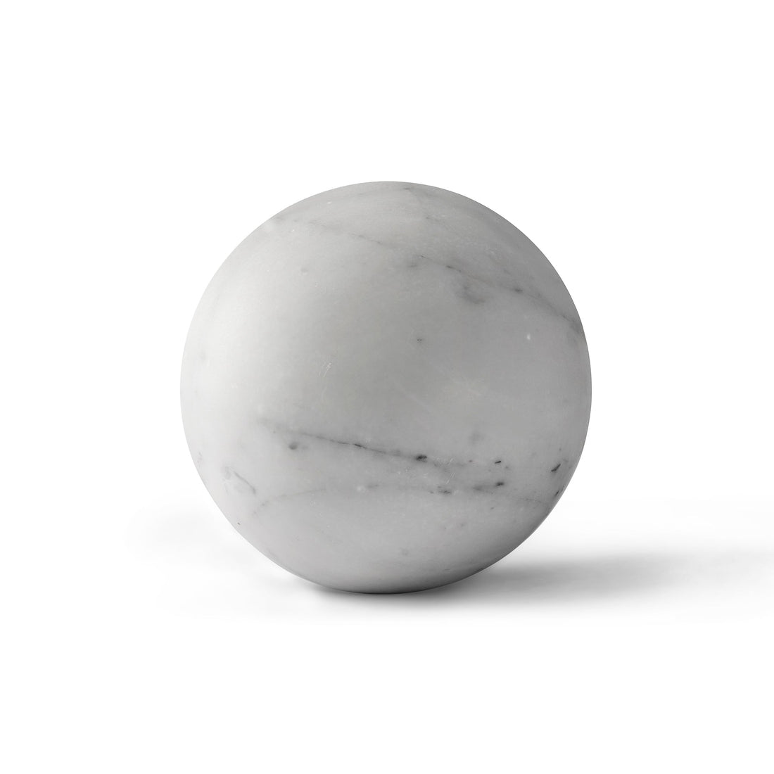 Esfaira Spheres - Honed Carrara Marble in 12&quot;