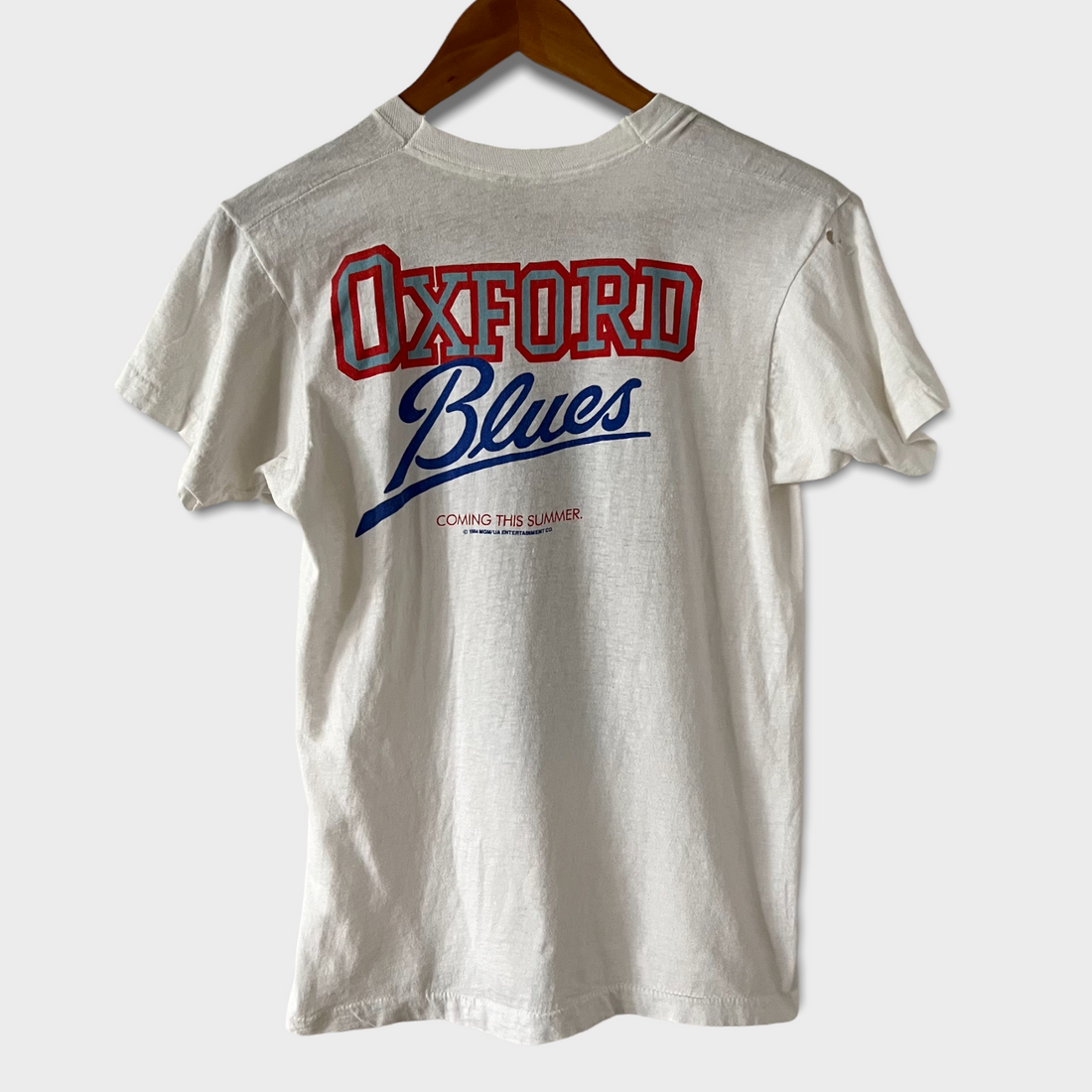1984 Oxford Blues Rob Lowe Vintage Movie Tee Shirt