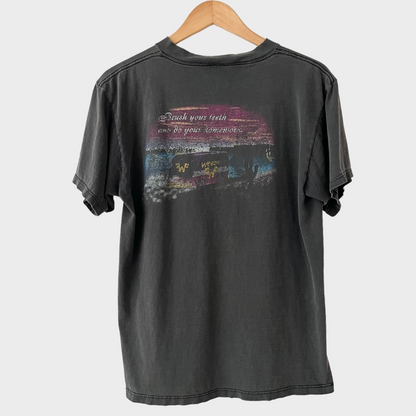 1990s Weezer &quot;Brush Your Teeth And Do Your Homework&quot; Vintage Tee Shirt