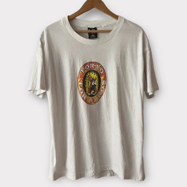 1993 Porno For Pyros Vintage Band Promo Tee Shirt
