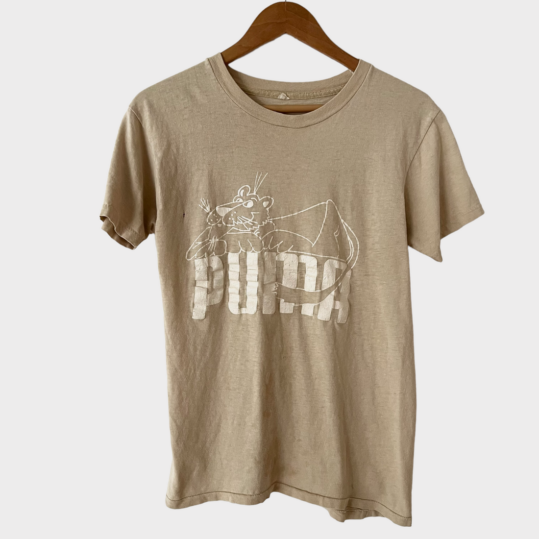 1970s Puma Vintage Athletic Tee Shirt