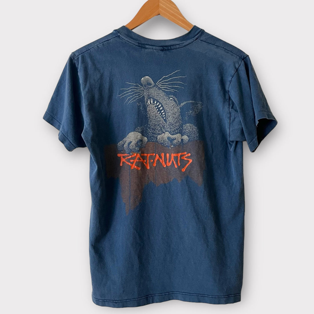 1980s Powell Peralta &quot;Rat Nuts&quot; Vintage Skateboard Tee Shirt