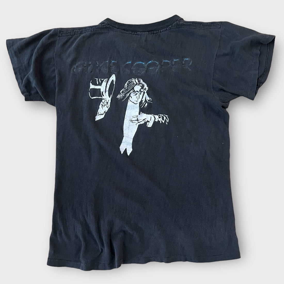 1970s Alice Cooper Vintage Tour Tee Shirt