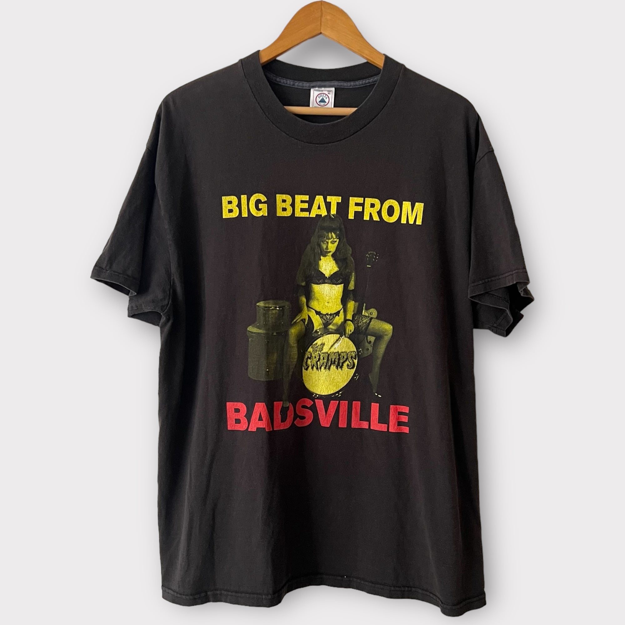 1997 The Cramps &quot;Big Beat From Badsville&quot; Epitaph Records Vintage Promo Tee Shirt