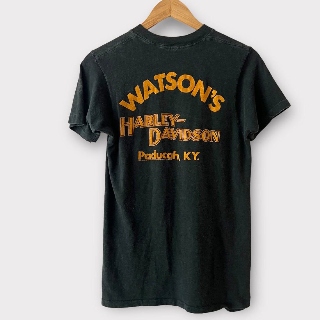 1970s Harley Davidson Motorcycle Vintage Tee Shirt