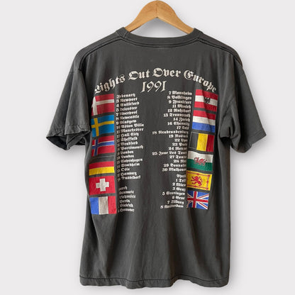 1991 Motorhead Euro Tour Vintage Band Tee Shirt