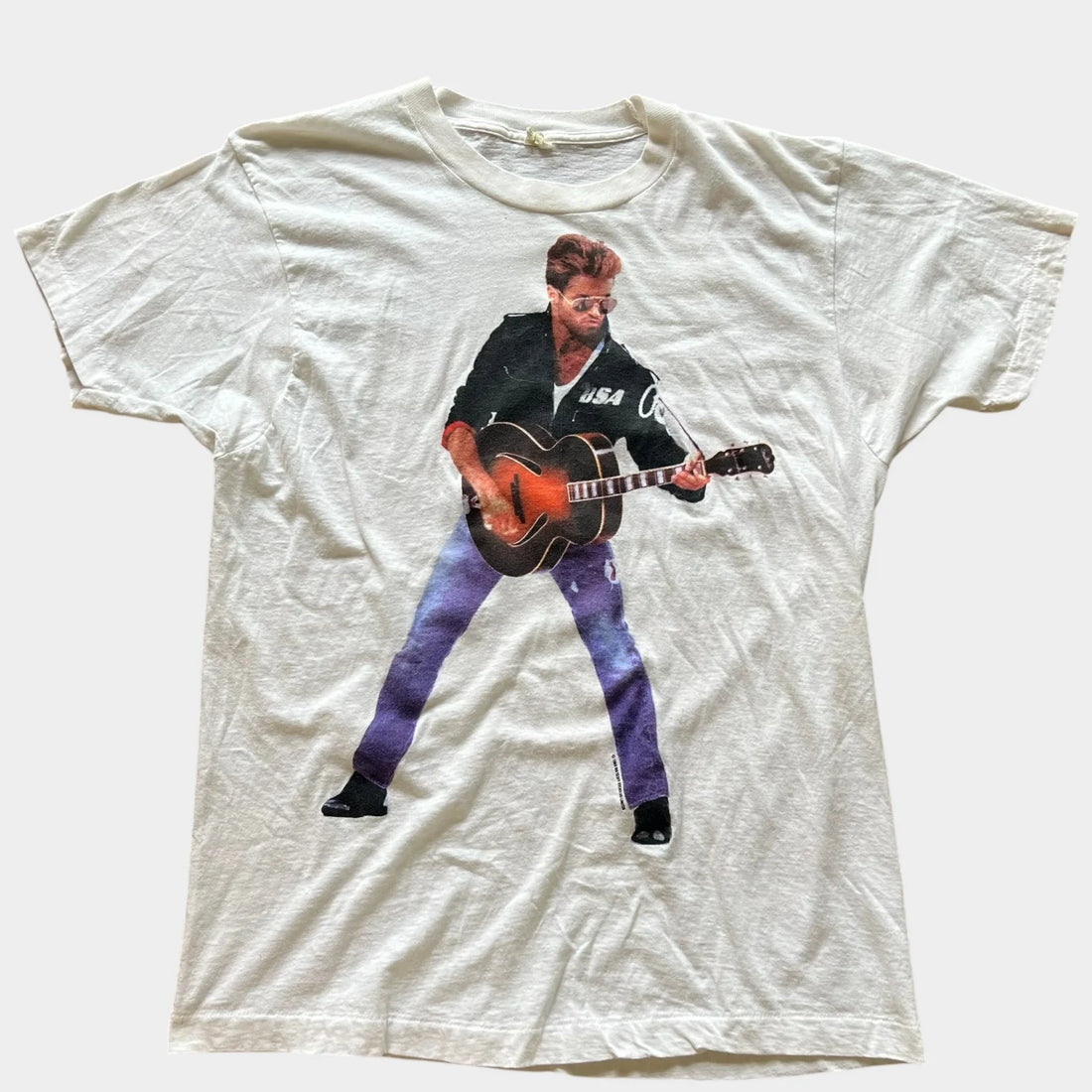1988 George Michael "Faith" Tour Vintage Band Tee Shirt