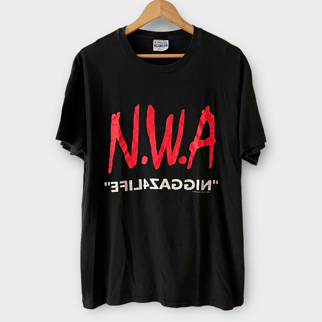 1991 N.W.A. Vintage Promo Rap Tee Shirt NWA