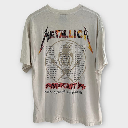 1994 Metallica Summer Tour Vintage Band Tee Shirt