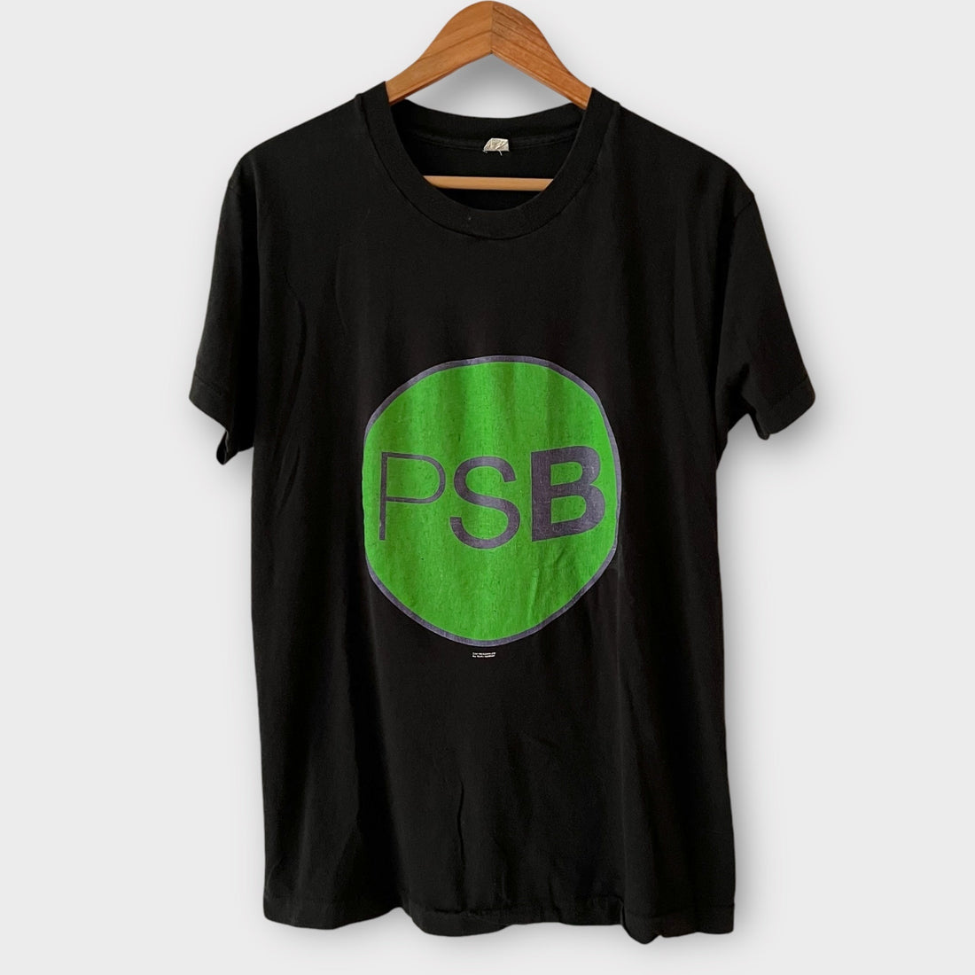 1991 Pet Shop Boys &quot;Performance&quot; Vintage Tour Tee Shirt