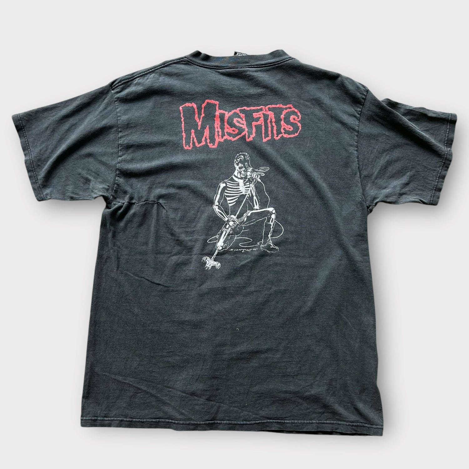 1990s Misfits &quot;Legacy Is Brutality&quot; Vintage Band Punk Tee Shirt