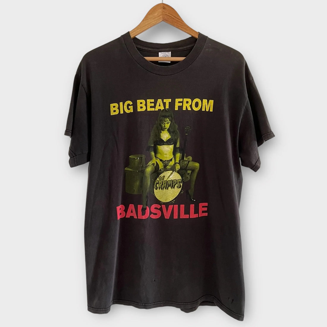 1997 The Cramps "Big Beat From Badsville" Epitaph Records Vintage Promo Tee Shirt