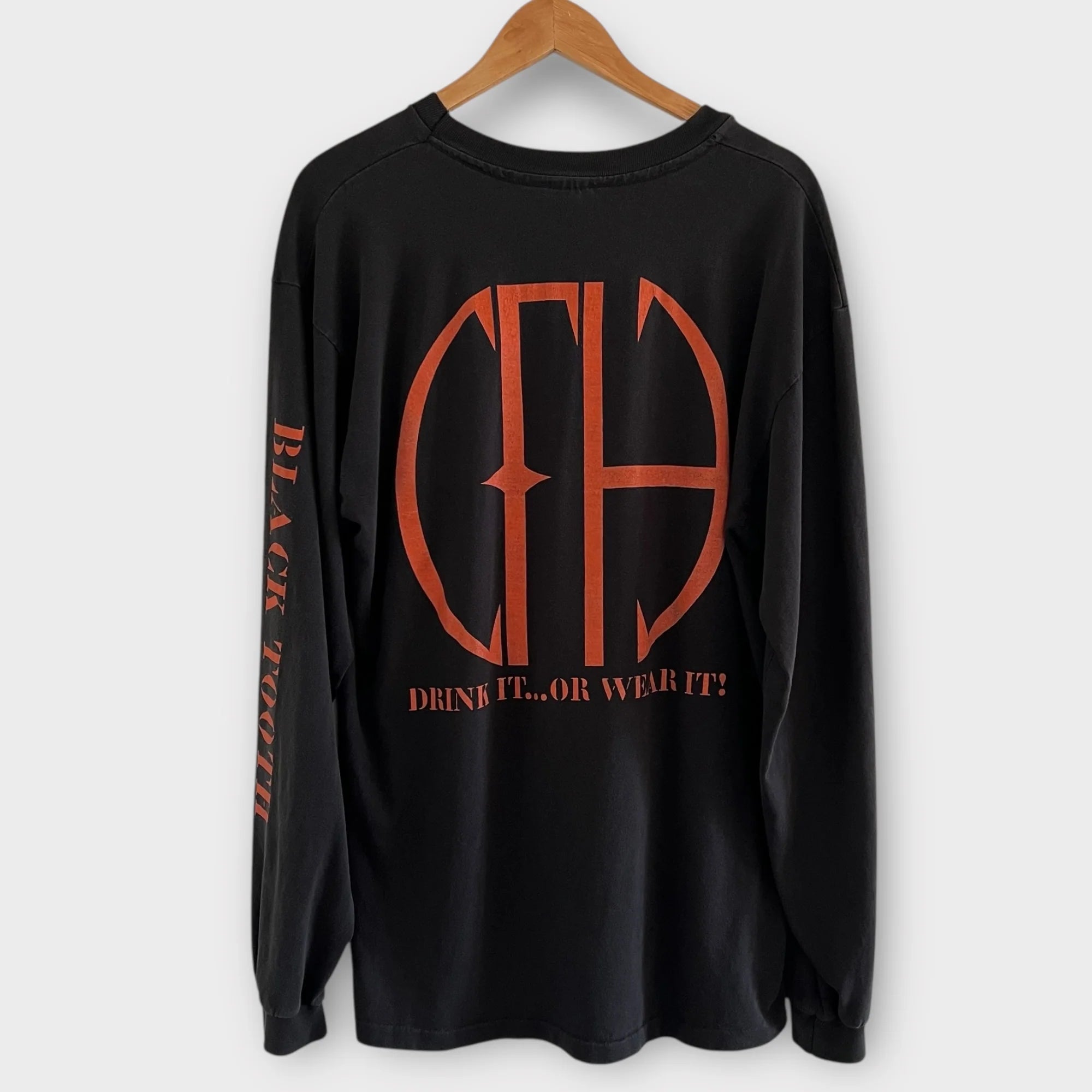 1997 Pantera " Tooth" Vintage Band Long Sleeve Tee Shirt