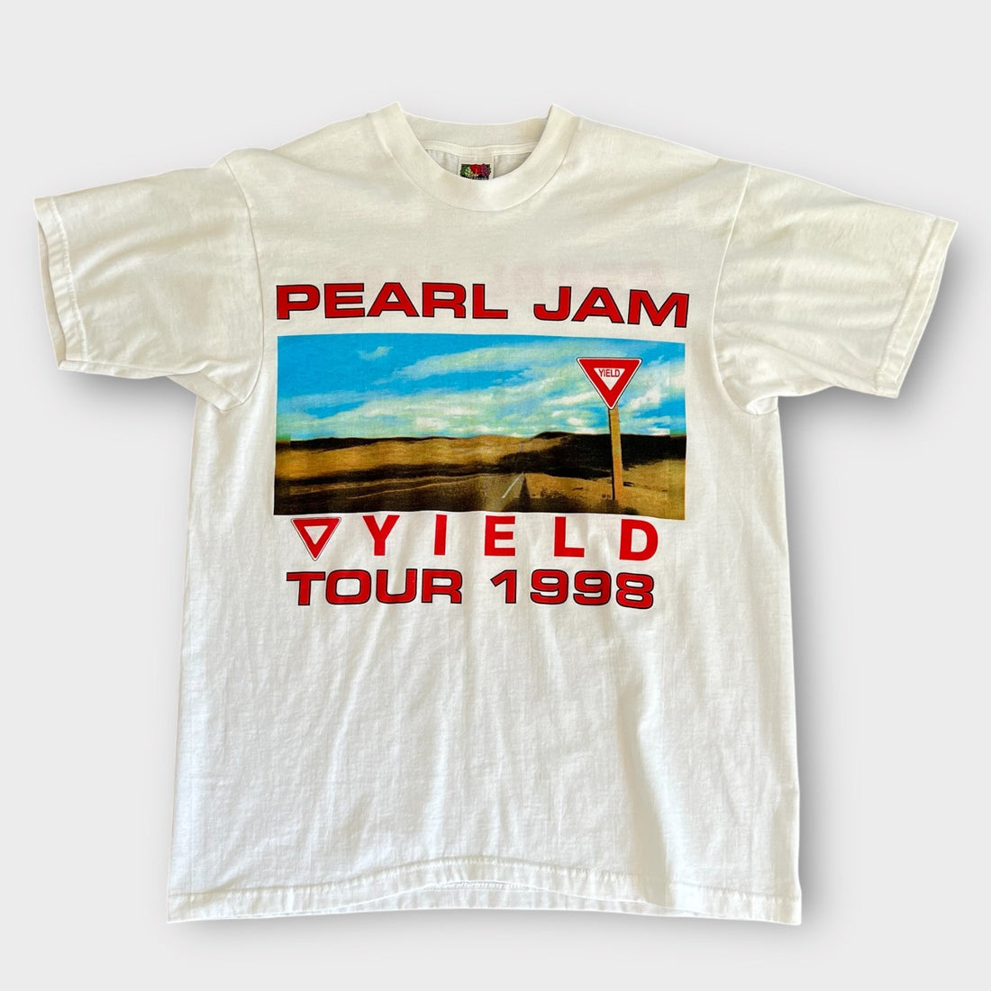 1998 Pearl Jam &quot;Yield&quot; Tour Vintage Band Tee Shirt