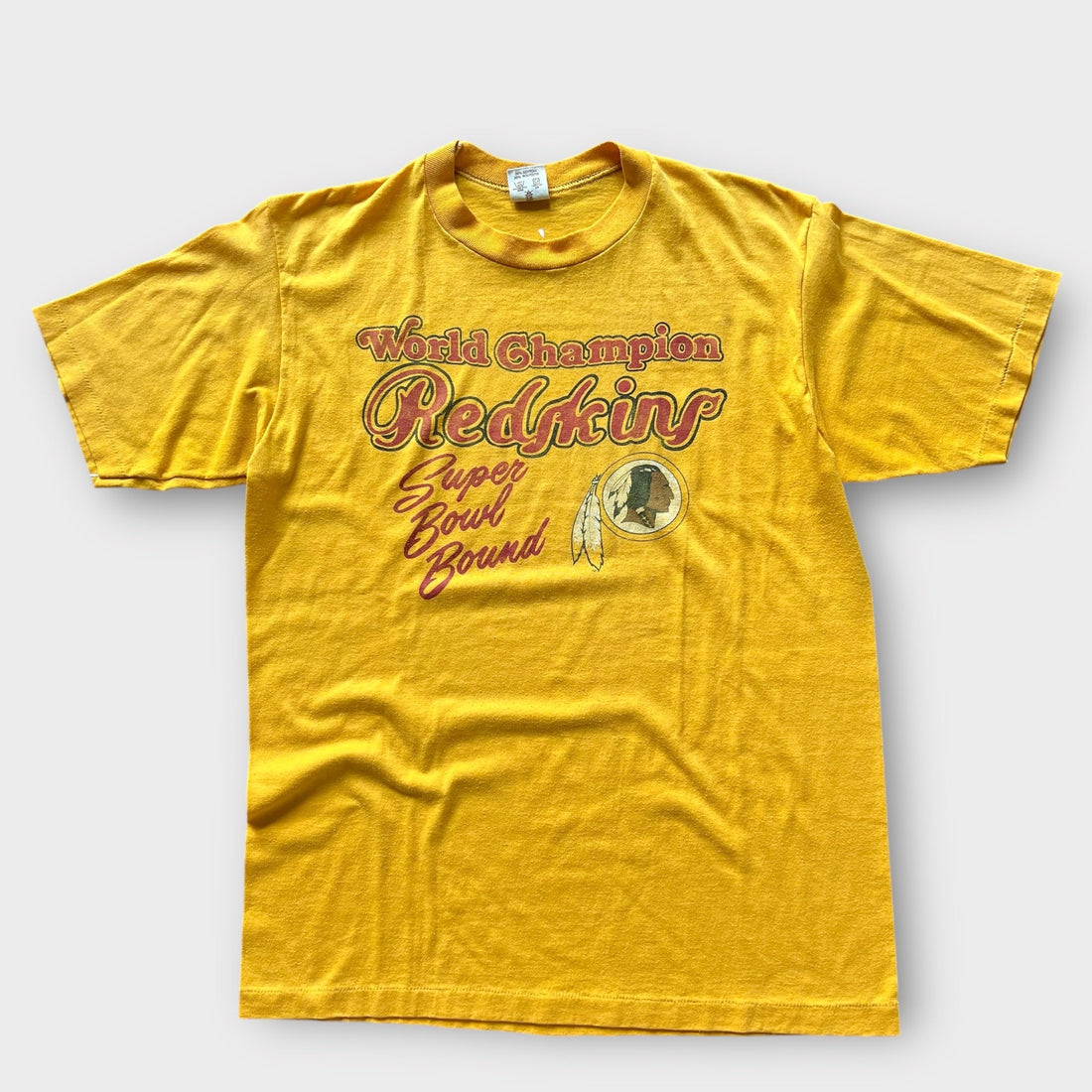 1983 Washington Redskins Super Bowl Bound Vintage Football Tee Shirt