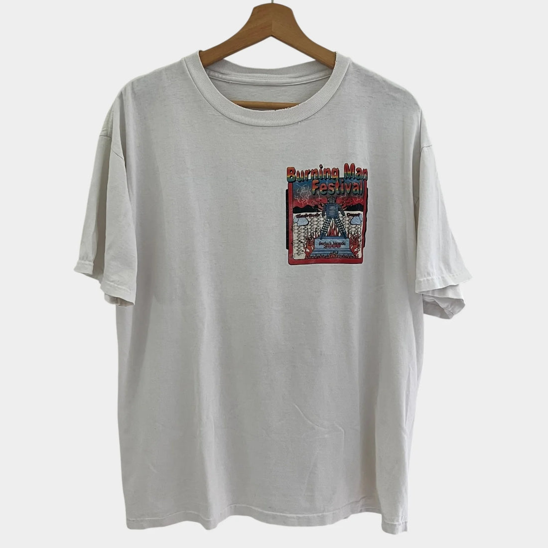 2000 Burning Man Festival Vintage Tee Shirt