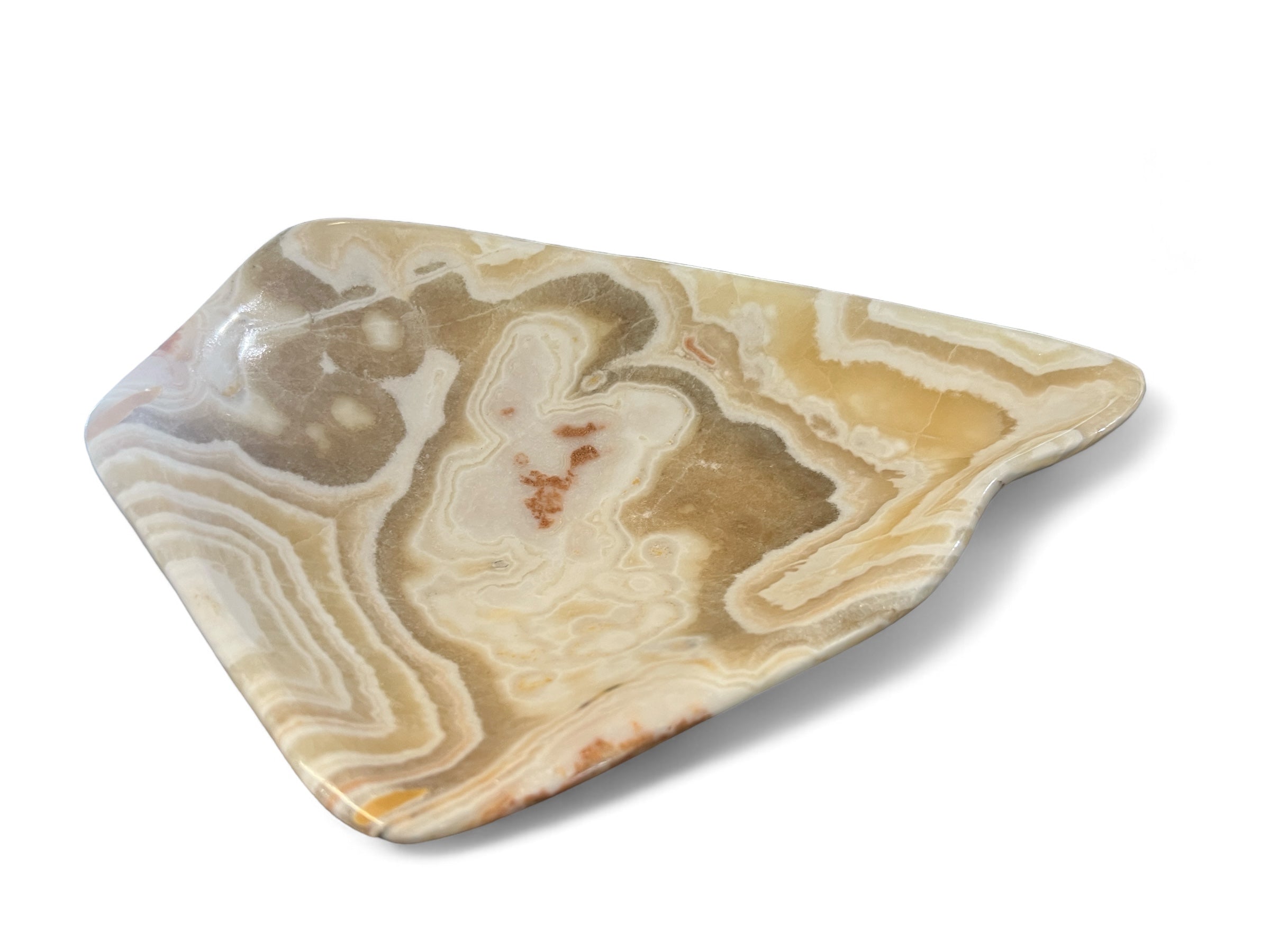 Zebra Onyx Hand Carved Bowl