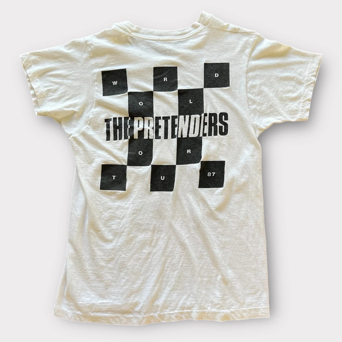 1987 The Pretenders Vintage Tour Band Tee Shirt