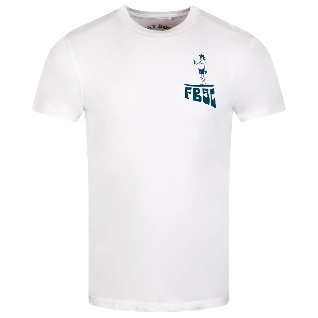 Big Wave Jerry Tee - White/Purple